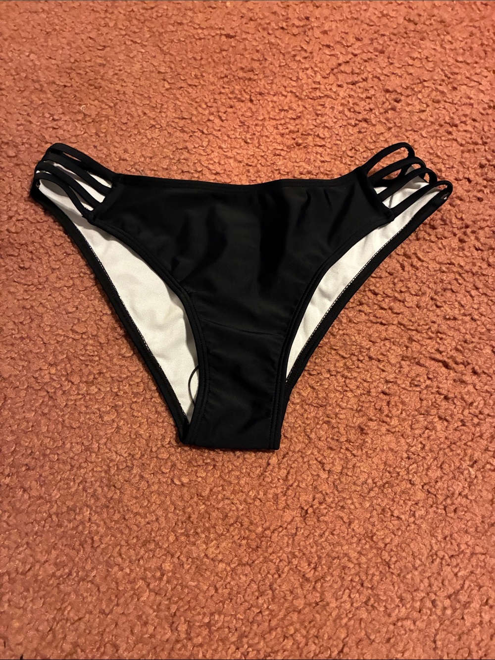 Shein Women’s Black Strappy Bikini Bottoms -50% OFF